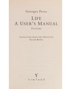 Life - a User's Manual